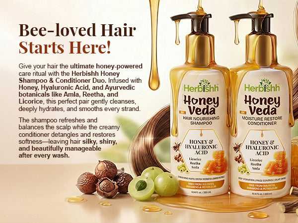 Honey Veda Shampoo and Conditioner Duo