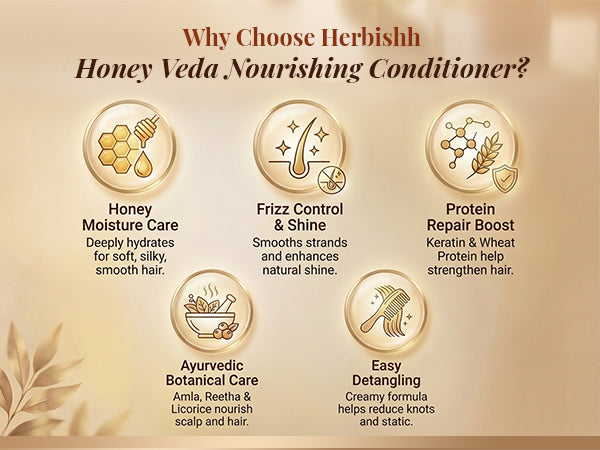 Honey Veda Moisture Restore Conditioner