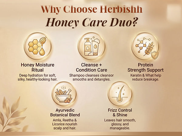 Honey Veda Shampoo and Conditioner Duo