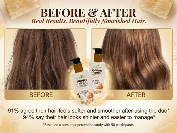 Honey Veda Shampoo and Conditioner Duo
