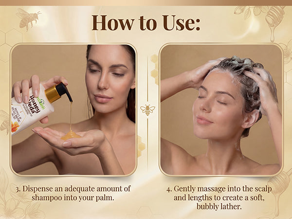 Honey Veda Hair Nourishing Shampoo
