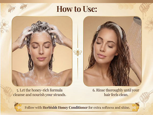Honey Veda Hair Nourishing Shampoo