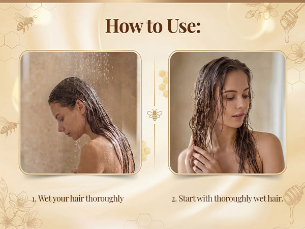 Honey Veda Hair Nourishing Shampoo
