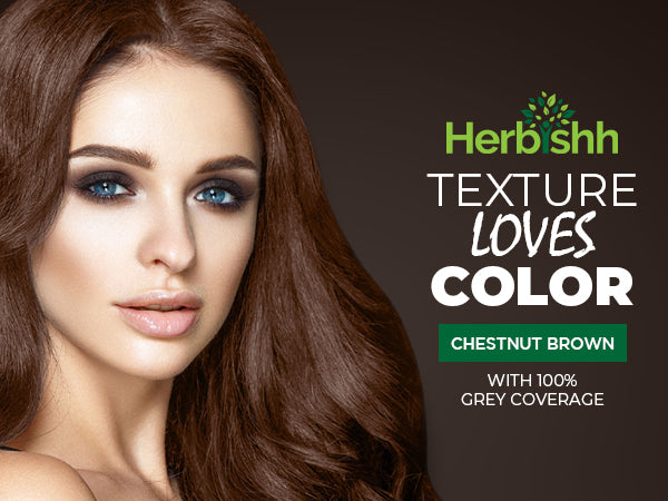 Chestnut Brown Hair Color Shampoo-500ml