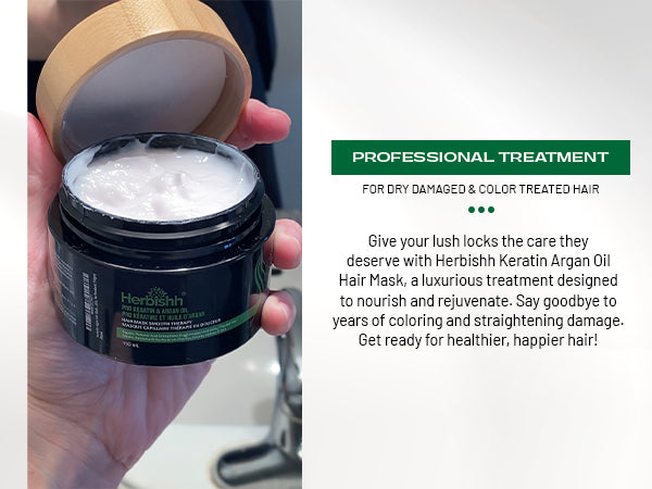 Pro Keratin Argan Hair Mask- 100 Gm