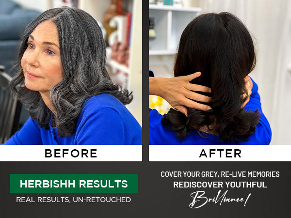 Dark Brown Hair Color Shampoo- 500ml