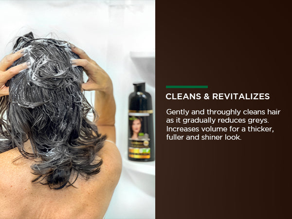 Light Brown Hair Color Shampoo-500ml