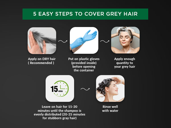 500ml Hair Color Shampoo & Stain Remover Wipes