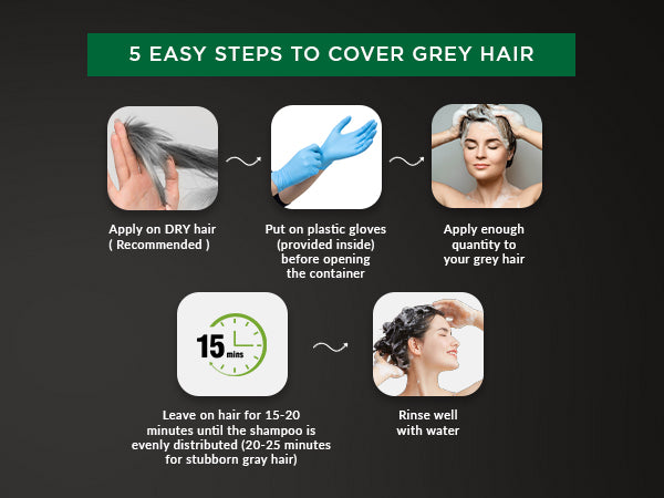 Hair Color Shampoo 500ml-Herbishh